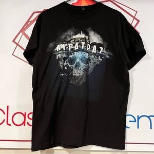 Adult Tultex Brand Alcatrax Short Sleeve Graphic T-Shirt Size L